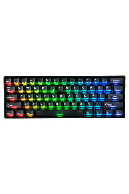maiu① AKKO MONSGEEK FUN60 MAX Black HE Glare Manyetik 8K Hz ARGB