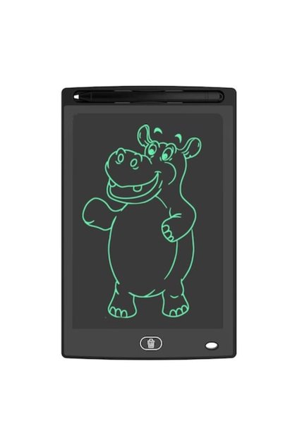 Tablet έγχρωμης γραφής και σχεδίασης, διπλής οθόνης, LCD, 10 ιντσών, πολυλειτουργικό, ΜΑΥΡΟ
