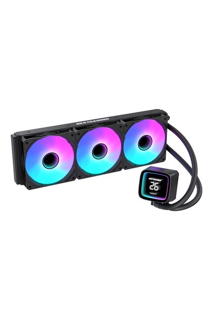 NG-360C Nitro Cool 360mm ARGB Fanlı Derece Göstergeli Sıvı CPU Soğutucu Siyah