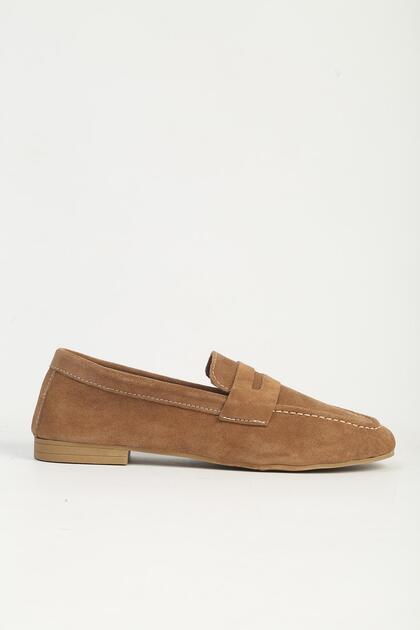 Kadın Kahve Loafer PC-55702