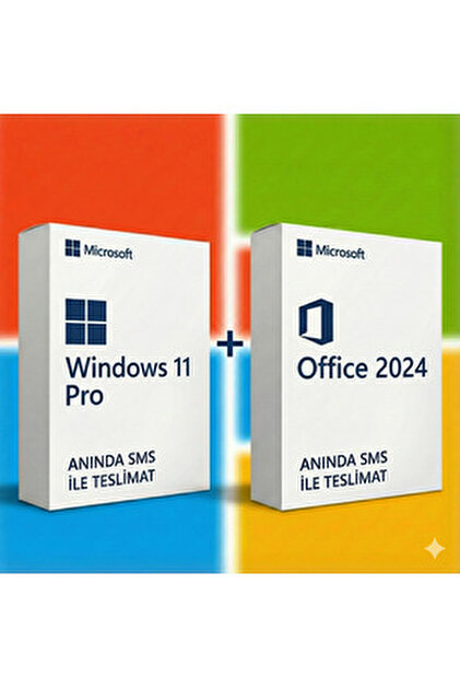 Microsoft Windows 11 Pro + Office 2024 Pro Plus Dijital Lisans
