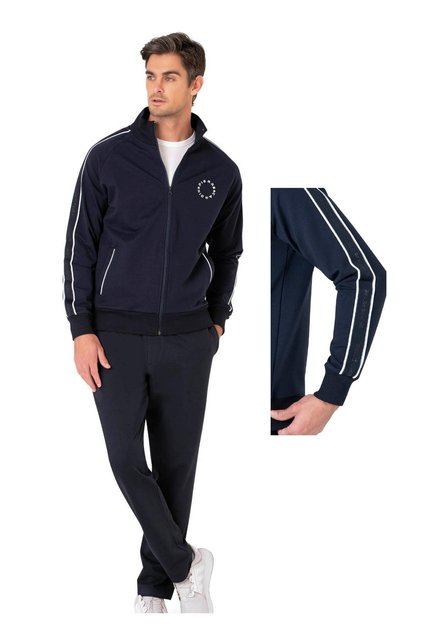 Men's 2 Thread Zippered Tracksuit Set