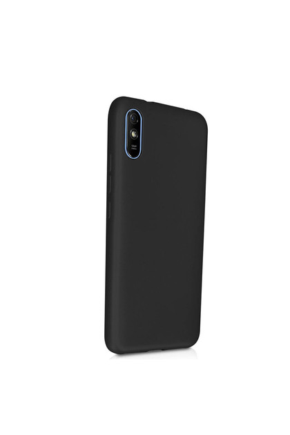 Redmi 9A Compatible Black Launch Velvet Phone Case