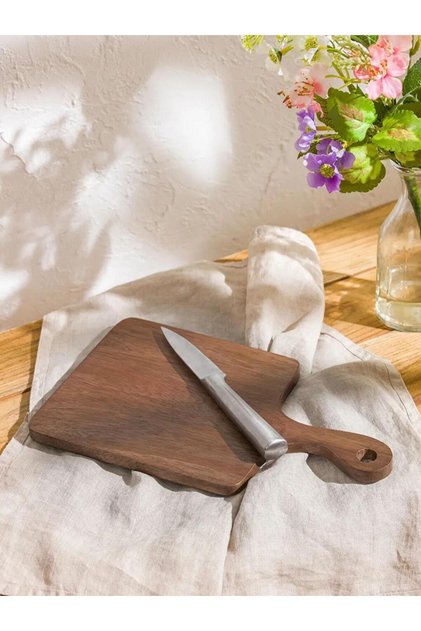 Brown Wooden Cutting Board 27 cm (S6)