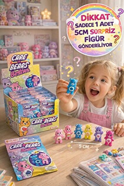 PAZAR DÜNYASI Care Bears 3D Kokulu Sürpriz Figür Paketi - Fiyatı
