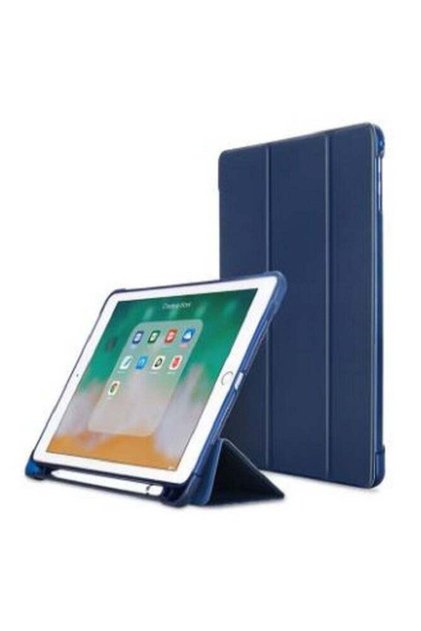 Protective Case for Apple iPad 10.9 Inch (2019–2021) with Pencil Holder, Auto Wake/Sleep