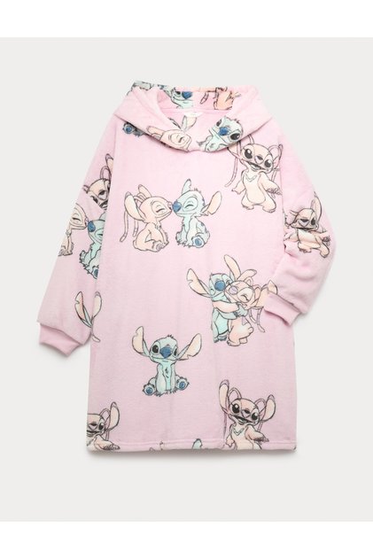 Lilo & Stitch Polar Kapüşonlu Sweatshirt (5-16 Yaş)