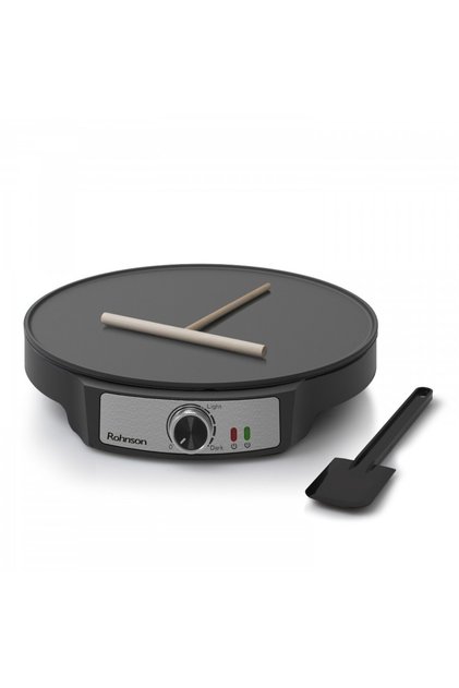 Aparat pentru preparat clatite R2203, 1200 W, diametru plita 30 cm, termostat reglabil