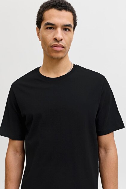 Jack & Jones JJEORGANIC Erkek Basic Tişört – Bisiklet Yaka
