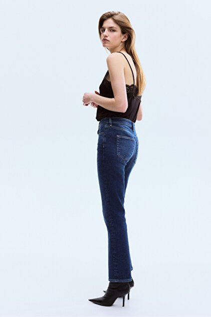 Skinny High Waist Ankle Jeans