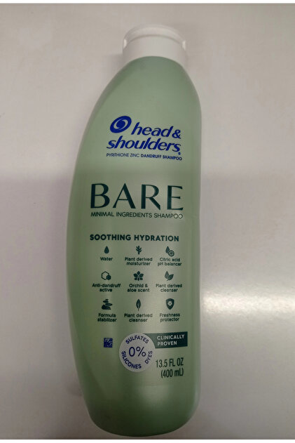 Head & Shoulders Pyrıtıone Zınc Dandruff Shampoo Bare Mınımal