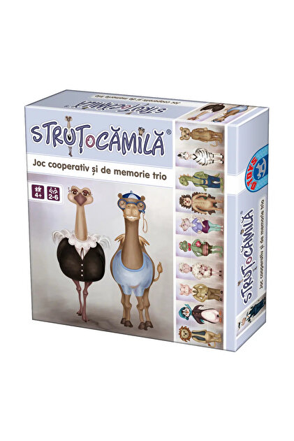 Joc Struțocămila – Joc de cooperare și de memorie