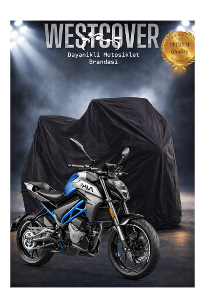 Black Cfmoto 250Nk Compatible Motor Tent, Motorcycle Tarpaulin