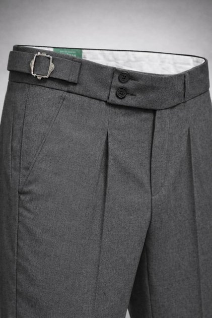 Premium Old Money Stretch Fabric Trousers