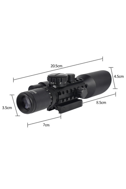 Nikula M9 LS3-10X42E Profesyonel Optik Nişangah Seti - 3-10x