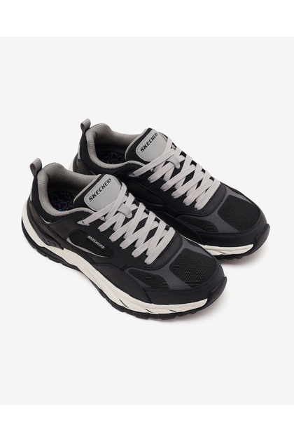h21夜 Skechers BROCKMONT Erkek Siyah Outdoor Ayakkabı 210990 BLK