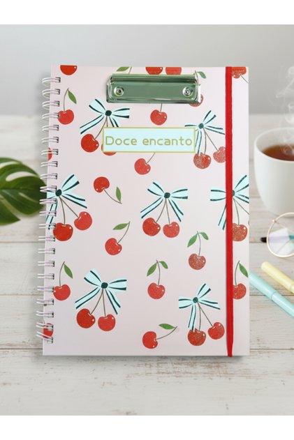A4 Lined Notebook with Secretarial Mechanism