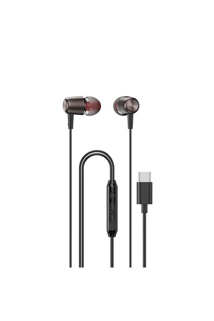 Căști intraauriculare X1 Pro T cu microfon, USB-C, cablu de 1,2 m - Negre