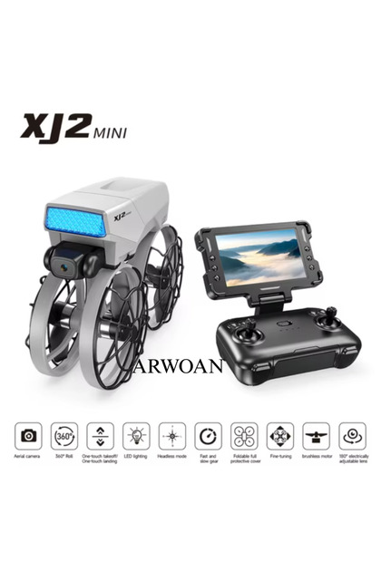 ARWOAN XJ2 Drone Kamera LED Aydınlatma, Uzaktan Kumandalı