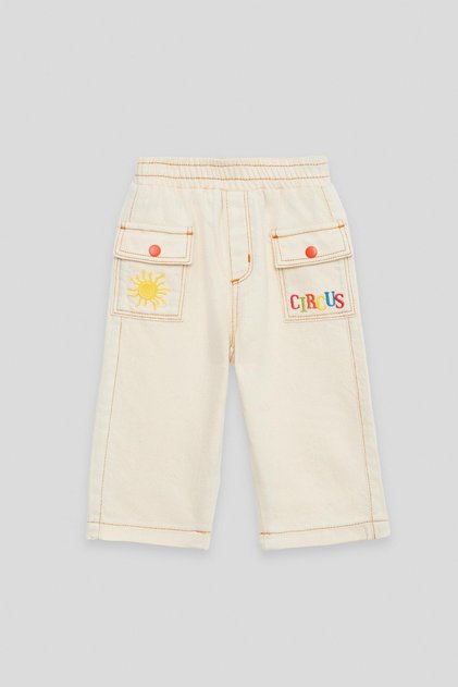BG Store Erkek Bebek Ekru Pantolon