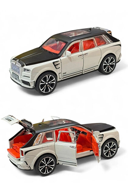 craftivio Rolls Royce Cullinan Metal Model Araba 1:32 - Sesli