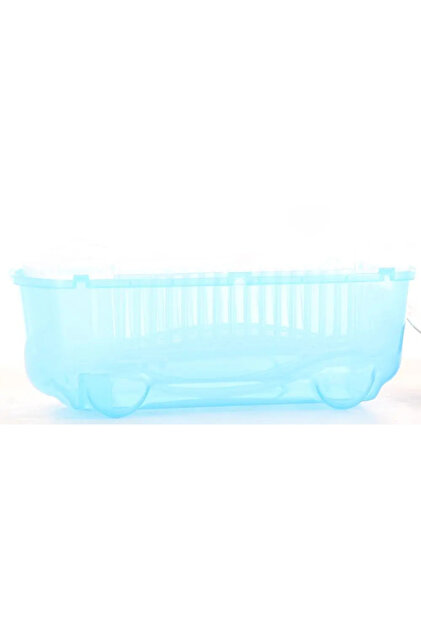 Cutie de transport hamster, Albastru/Transparent