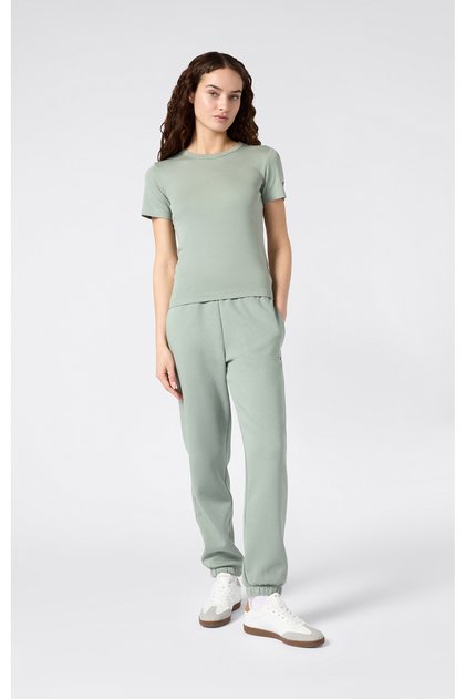 Script Shop Elastic Cuff Pants Yeşil Kadın Eşofman Altı - 117583-GS148
