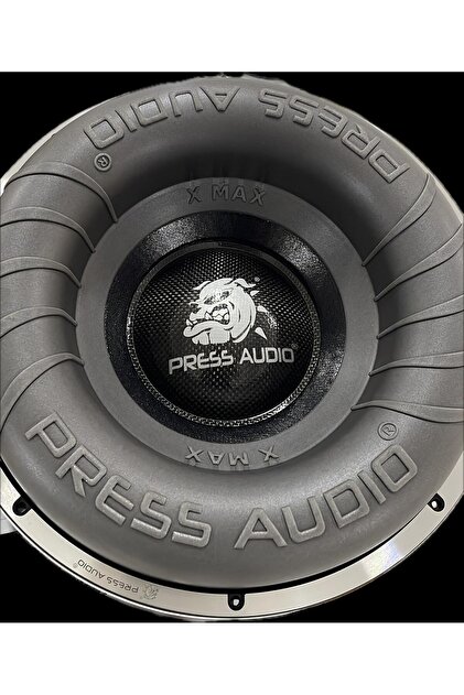 PRESS AUDİO 38 CM SPL SUBWOOFER XMAX 9000 RMS YASSI ALÜMİNYUM