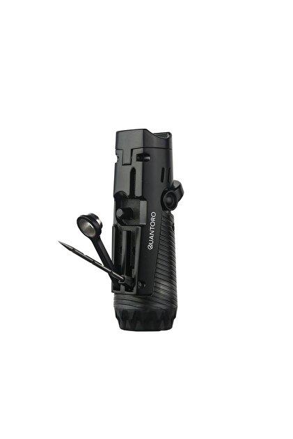 3 Torch Jet Alevli Puro Delicili ve İğneli Metal Puro Çakmağı Black MGM 04-9