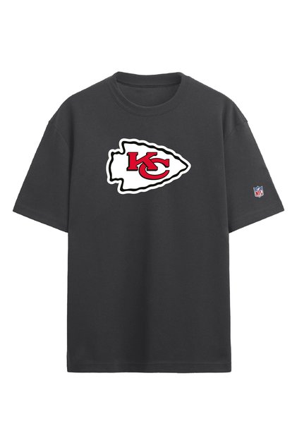 Kansas City Chiefs Football Smoked Oversize T-Shirt