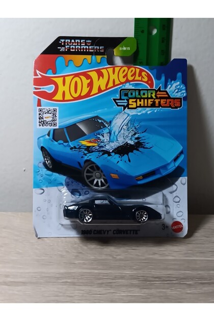 HOT WHEELS Color Shifters 1/64 Trans Formers 1980 Chevy Corvette