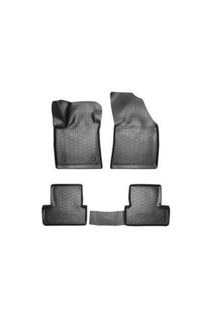 Set 4 Covorase Cauciuc Stil Tavita Compatibile Megane IV 2016-Prezent