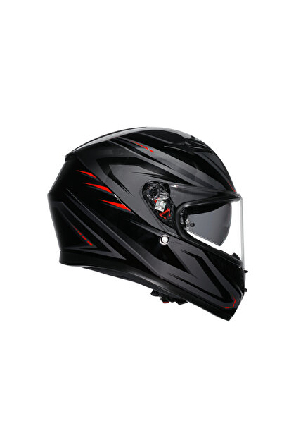 agv k3 kask en ucuz Helmet - Matte Black and aerodynamic profile AGV K3 Kask Decept Mat