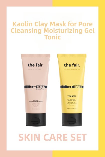 Anti-Pore Moisture Supported Care Set Care Set Face Mask 100 ml and Gel Tonic 100 ml