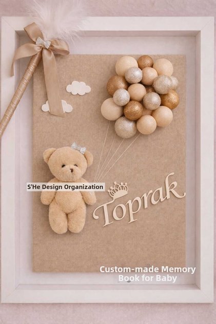 Memory Book Specially Prepared for the Name of the Baby