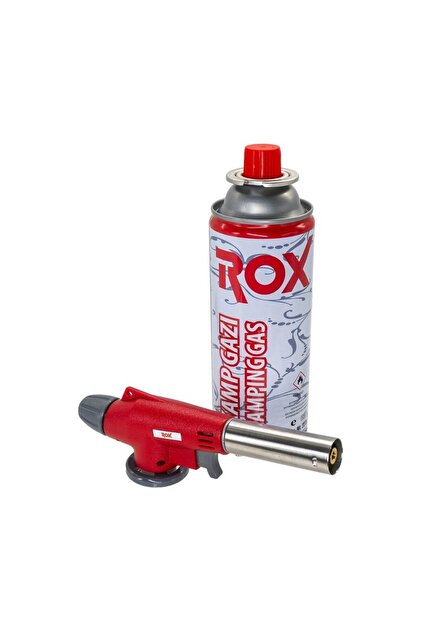 Rox Pro Ayarlı Pürmüz Gazlı Pürmüz Set Kamp Pürmüzü Çakmaklı