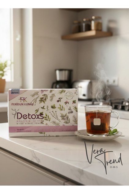 Thé DETOX FERIDUN KUNAK - Minceur Et Perte De Poids, 100% Naturel, Cure 1 Mois