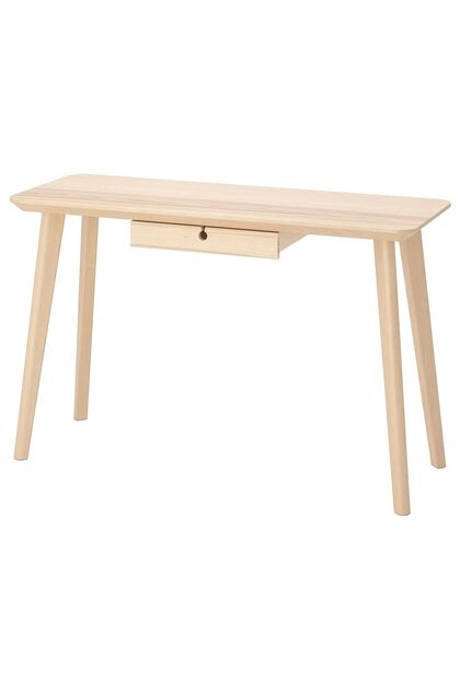 IKEA LISABO Dişbudak Kaplama 118x45 cm Çalışma Masası - Fiyatı