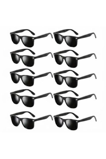 Bride Groom Bridesmaid Sunglasses Set of 10 Uv400 - after Bride and Groom