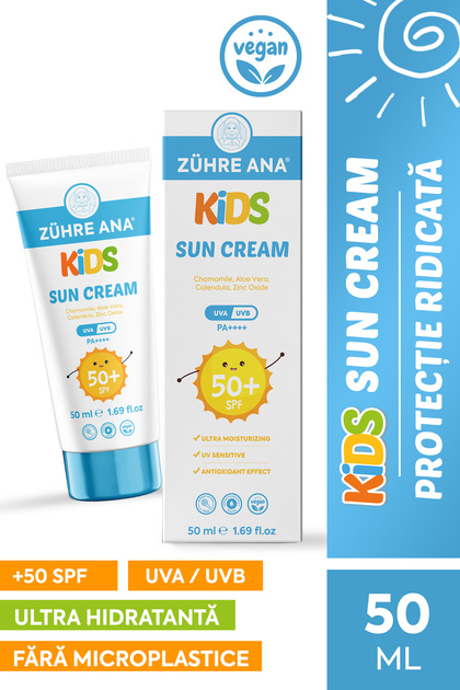 Cremă Solară pentru Copii SPF 50+ UVA/UVB