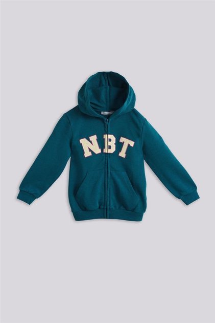 BG Store Boy's Green Tracksuit Top