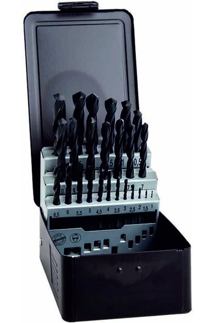 METAL HSS DÖVME TAKIMI DIN 338 Matkap Ucu Seti 19 Pcs 4932352468 Milwauke