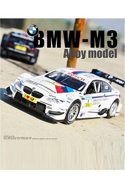 OYUNCAKSAHİLİ Bmw M3 DTM Modifiye Metal Araba Diecast Koleksiyon