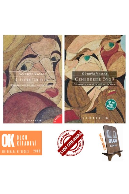 Gündüz Vassaf 2 Kitap Set / Cennedin Dibi-cehenneme Övgü - TELEFON TUTUCU HEDİYE