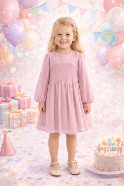 Girl's Dress Pink