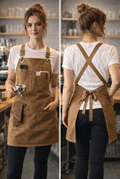 apr-10 Japon Tarzı Tasarım Önlük Mutfak Hobi Önlüğü - Fiyatı