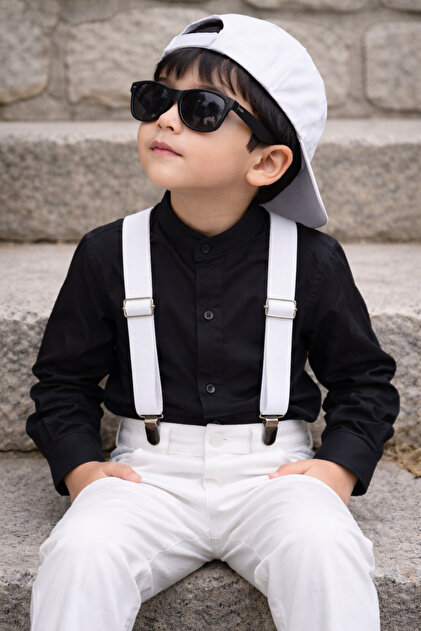 Özyıldırım Çarşı Pazar Suspender Children's Trouser Belt 1-12