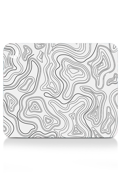 Classic - 27x23 Topography B Ofis ve Oyuncu Mouse Pad Kaymaz Taban Fare Altlığı Mousepad Medium