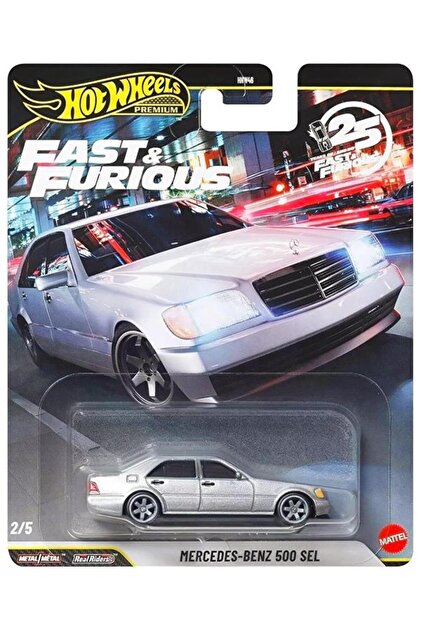 Mattel HOTWHEELS PREMIUM FAST&FURIOUS 2026 MERCEDES-BENZ 500 SEL