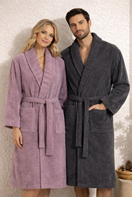 AS Roma Peignoir Unisexe En Microfibre éponge – Robe De Chambre Officielle, Taille M, Pack De 6